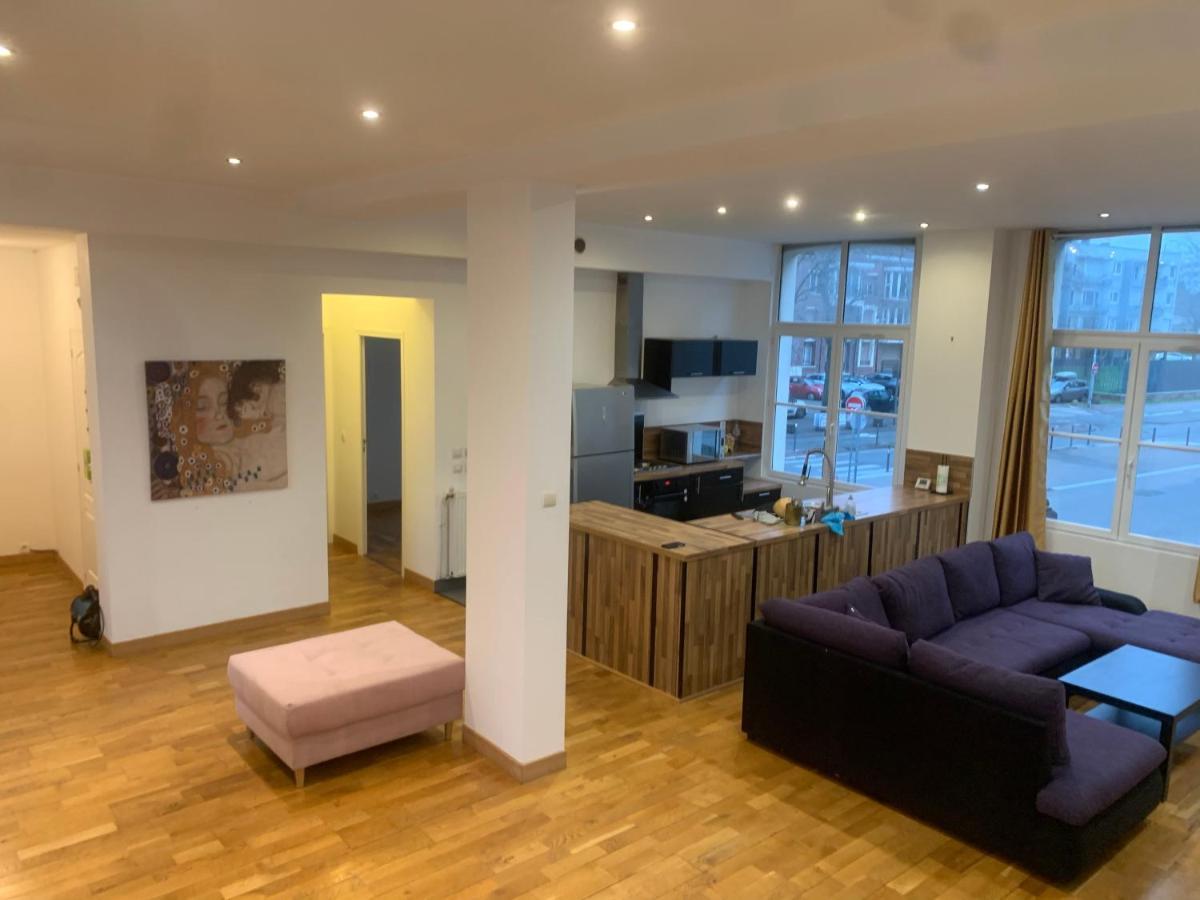 Spacieux 100 M2 Pour 7 Personnes En Plein Centre-Ville Lille Exterior foto